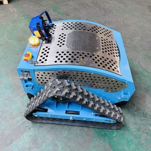 Tondeuse à gazon robotisée sans fil 4 temps Y16-800 à commande à distance 800 mm, cylindre à essence, capacité de franchissement inégalée (50°) - - Product Image 5