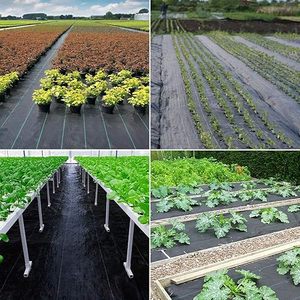 120gsm UV bảo vệ mật độ cao cỏ dại kiểm soát Mat vườn vải cỏ kiểm soát Mat vải vườn che phủ mặt đất cỏ dại rào cản mat - Product Image 4