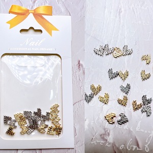 20 Piezas de Adornos de Uñas con Forma de Corazón de Aleación y Diamantes de Imitación, Brillantes, Estilo Japonés, Accesorios de Decoración de Uñas en 3D - Product Image 4