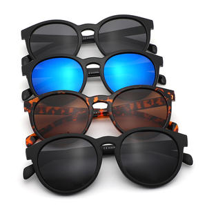 Lunettes de soleil polarisées Conchen à monture ronde, verres TAC noirs UV400, unisexe, protection solaire, pêche, voyage, conduite, mode - Product Image 5