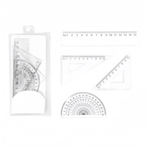 Righello Curvo in Plastica di Grado Professionale, Flessibile, 10 Pollici, Strumento di Misurazione per Scuola e Ufficio con <span class=keywords><strong>Scala</strong></span> Centimetrica - Product Image 1