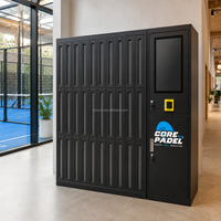 Armoire de location intelligente d'intérieur conçue pour les terrains de tennis – Borne de location autonome pour stades et communautés