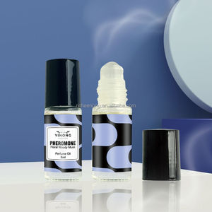 Mini bouteille à rouleaux d'huile de <span class=keywords><strong>parfum</strong></span> pour femmes de 5ml de longue durée de marque originale personnalisée avec boîte huile de <span class=keywords><strong>parfum</strong></span> au <span class=keywords><strong>prix</strong></span> de gros - Product Image 1