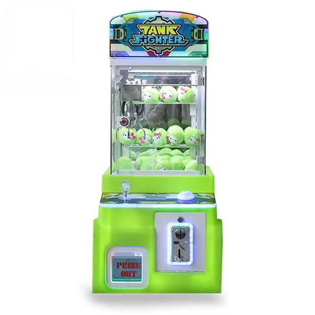 Commercial Arcade Mini Claw Machine Prizes Candy Coin Operated CE Certified Customizable English US Plug Small Claw Machine