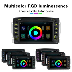 7inch 8core 128GB âm thanh xe hơi Máy nghe nhạc Navigation <span class=keywords><strong>GPS</strong></span> xe Android đa phương tiện cho Mercedes-Benz w209 w463 w168 vaneo VITO CLK-C209 - Product Image 3