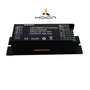 Dmx512 <span class=keywords><strong>RGB</strong></span> Led điều khiển Strip Led <span class=keywords><strong>RGB</strong></span> <span class=keywords><strong>DMX</strong></span> điều khiển <span class=keywords><strong>DMX</strong></span> 512 Led Bộ giải mã 3CH * 6A CE ROHS bảo hành - Product Image 2