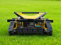 Offre Spéciale : Tondeuse Robot Industrielle Mini DIY Zéro-Turn Hybride Télécommandée pour Jardin