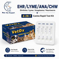 Kit de test professionnel pour chiens CDV CPV 2-en-1, outil de diagnostic rapide vétérinaire, haute précision, certifié CE