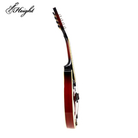 Instrument de mandoline électrique rouge sapele instruments à cordes en bois mandoline mandoline instrument pick-up