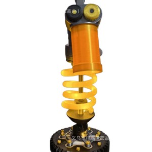 Automotive Industrial Metal Suspension Table Lamp Coil Spring AC E26 LED Warm White <b>Push</b> <b>Button</b> <b>Switch</b> Desk Light-Custom Design - Product Image 6