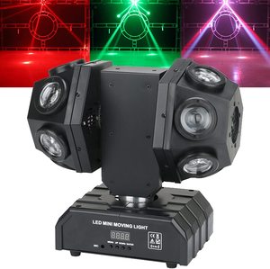Di chuyển đầu Disco ánh sáng xoay chùm đèn <span class=keywords><strong>DMX</strong></span> giai đoạn <span class=keywords><strong>Laser</strong></span> DJ Đảng ánh sáng - Product Image 1