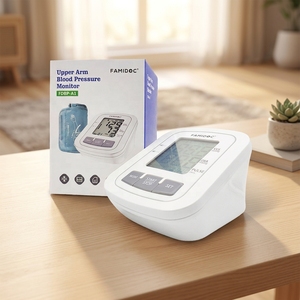 Tensiomètre numérique électrique de haute qualité pour le bras, certifié CE, avec mémoire 2x60, pour usage professionnel (OEM) - Product Image 5