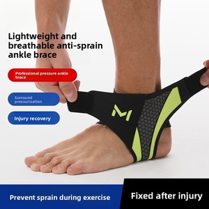 Penyangga Pergelangan Kaki Olahraga Kompresi Bahan Nylon Bernapas, Anti Keseleo, Pelindung Luar Ruangan - Product Image 3