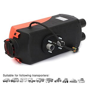 Calentador de Aire Portátil de Invierno de Calentamiento Rápido <span class=keywords><strong>para</strong></span> Camiones, <span class=keywords><strong>Autocaravanas</strong></span> y Parques, con Control Remoto, 5kW, 12V/24V, Diésel - Product Image 3