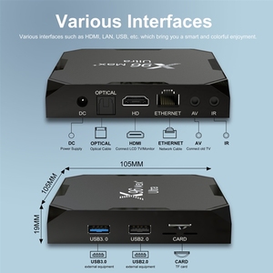 Dispositivo de TV inteligente X96 Max Plus, decodificador de señal Ultra Amlogic S905X4, 4 GB, 32 GB, 64 GB, Android 11, 8K, reproductor multimedia, X96 Max Plus, <span class=keywords><strong>2022</strong></span> - Product Image 4