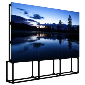 Flat Screen Replacement 4k Lcd Samsung Tv Screen 2x2 Video Wall Controller 55 Inch 3x3 Video Wall Outdoor RGBW Vertical Strip