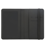 Porte-passeport vierge en cuir PU pour impression par transfert thermique, élégant et pratique pour les voyages