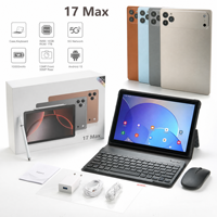 17 Max Orange Tablet PC Metal Back Camera Pad Portable Smart Tablet untuk Belajar dan Bekerja