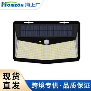 Solar Outdoor Wall Lamp <b>LED</b> 20 Degree Beam Angle Human Body Induction Waterproof For Courtyard Villa <b>Lighting</b> - Product Image 3