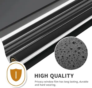 Film solaire anti-UV pour <span class=keywords><strong>pare</strong></span>-<span class=keywords><strong>brise</strong></span> de voiture, film de confidentialité, isolation thermique, <span class=keywords><strong>pare</strong></span>-soleil pour fenêtre, autocollants teintés en PVC 140x25cm, grattoir 10%-20% UV - Product Image 4