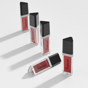 Lip Tint chai 9ml đầy màu sắc <span class=keywords><strong>Lipgloss</strong></span> <span class=keywords><strong>container</strong></span> với màu đen Lip Gloss Ống - Product Image 4