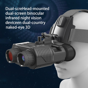 Jumelles de vision nocturne infrarouge numérique VR Nv100 montées sur casque, enregistrement vidéo 3D, capteur CMOS étanche, 20MP, zoom optique 8X - Product Image 2