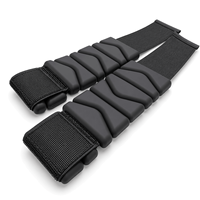 Bracelet de poignet et poids d'entraînement réglables de 2 lb, poids de cheville Drippy, parfaits pour le yoga et le Pilates, bracelet personnalisé avec logo