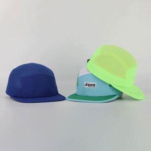 OEM Custom Design Your Own Logo Sports Camp Hat,<b>Plain</b> 5 Panel Recycled Camping <b>Cap</b>,Soft Lightweight Nylon Running Hat - Product Image 3