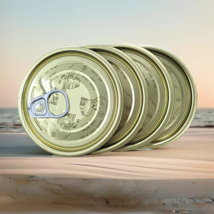 Prime Easy Open Einddeksels Full Diafragma Rond 305 #83.3Mm Food Grade Niet-Navulbare Blik Voor Ingeblikt Voedsel - Product Image 3