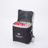 Nouvel arrivage de marqueurs d'art multicolores pour gâteaux chauds, étanches, à base d'alcool et d'huile, fournitures d'art