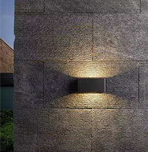 Moderno rettangolo lampada da parete decorativa per interni esterni alla moda LED applique per bagno fantasia da parete - Product Image 3