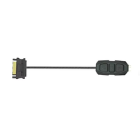Kabel Adaptor Power Supply Antarmuka SATA 5V3Pin Teucer LC-S50, Kipas Pendingin Komputer RGB, Jaket PVC, Pelindung Foil, Fitur Lainnya
