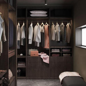 New Arrival Custom Modern Solid Wood Portable <b>Wardrobe</b> for Home Bedroom Use Armable Bedroom Cabinet - Product Image 2