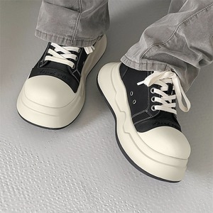 Zapatillas Blancas Casuales para Hombre, Estilo Verano 2026, con Suela Gruesa y Antideslizante, que Aumentan la Altura - Product Image 4