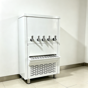 Dispensador de Agua Fría Comercial de Acero Inoxidable 304 para Cinco Grifos, Universal para Escuelas, de Fabricante - Product Image 3
