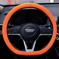 Housse de protection en silicone antidérapante et anti-transpiration, adaptée aux volants/poignées/grips, un accessoire indispensable pour la maison et la voiture