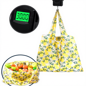 Túi Tote Gấp Gọn Bền Chắc Có Thể Mở Rộng Túi Mua Hàng Tạp Hóa Gấp Gọn 190T Bằng Polyester Có Thể Tái Sử Dụng Lớn - Product Image 4