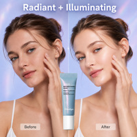 Sérum Visage Hydratant Marque Blanche 5% Niacinamide Acide Hyaluronique Éclat Repulpant Barrière d'Hydratation Base de Teint Hydratante