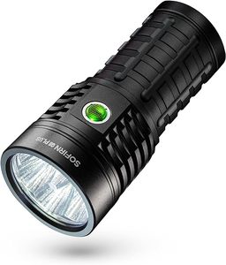 Super Bright Q8 Plus 16000lm Beam Bistance 554m High <strong>Power</strong> LED Light USB C Rechargeable <strong>Torch</strong> - Product Image 1
