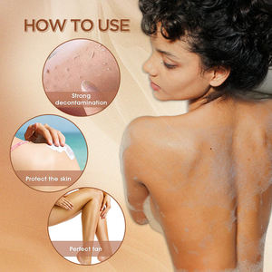 Gommage corporel Massage <span class=keywords><strong>Appliquer</strong></span> Huile Essentielle Éponge Flocage Huile De Bronzage <span class=keywords><strong>Appliquer</strong></span> Gants De Pouce <span class=keywords><strong>Gant</strong></span> <span class=keywords><strong>Autobronzant</strong></span> - Product Image 5