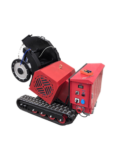 Scie à plancher électrique industrielle 2025 380V 22KW pour la coupe de béton et de route avec moteur sans balais et profondeur de coupe de 500mm - Product Image 3