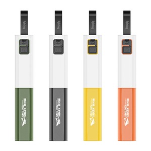 Mini lampe de poche de camping rechargeable Smiling Shark, LED, à pression manuelle, portable, longue durée de vie de la batterie - Product Image 4