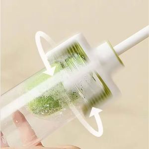 Cepillo de Limpieza 3 en 1 para Botellas, Esponja Limpiadora de Botellas, Limpiador de Vasos con Mango Largo para Tapas de Botellas, Limpieza de Cocina - Product Image 4