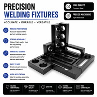 Fixations de serrage réglables pour table de soudage 3D, Gabarits modulaires pour l'assemblage et le soudage de structures en acier