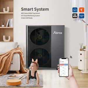 <span class=keywords><strong>Pompa</strong></span> <span class=keywords><strong>di</strong></span> <span class=keywords><strong>Calore</strong></span> Aria-Acqua Monoblocco 2026 Germania Nuovo Design Inverter DC 10 12 16kW A+++ WIFI SG Ready R32 per Riscaldamento Acqua - Product Image 2