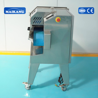 Machine à trancher polyvalente pour agneau et bœuf cuits, système de découpe polyvalent pour jambon, bacon et volailles, idéal pour les services de traiteur.