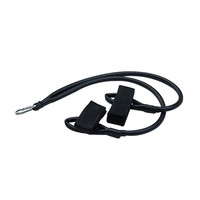 Banda de Resistencia para Entrenamiento de Muñeca de Béisbol KSE Profesional, Impermeable, de TPE, Alta Elasticidad, 80 cm, Negra, para Softbol y Ejercicio