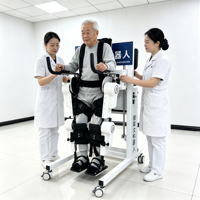 Exosquelette robotique pour l'entraînement à la marche |   Robot de marche pour membres inférieurs |   Dispositif de Neuroreadaptation |   Modes actif et passif