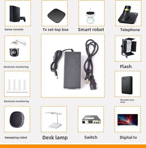 <span class=keywords><strong>Adaptador</strong></span> de Corriente de Escritorio 48V 1.5A 72W, Fuente de Alimentación Conmutada AC/DC para Tiras de Luz LED RGB, Cámaras CCTV, Cargador Universal - Product Image 5