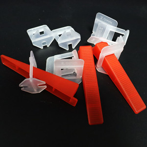 Nhà máy gạch san lấp mặt bằng Spacer clip và tái sử dụng nêm gạch leveler công cụ thiết lập cho gạch men và đá cài đặt (1/16 <span class=keywords><strong>inch</strong></span>) - Product Image 5